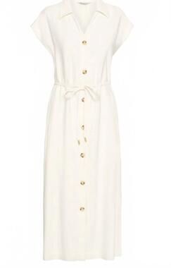 NEW B.YOUNG women's bydalano dress in white marshmallow